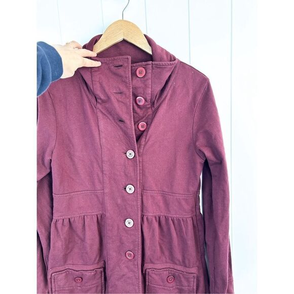 prAna Sylvie Jacket‎ Trench Coat in Port Size M - Picture 6 of 13